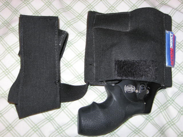 .357 Magnum Inside Ankle Holster_Grip View